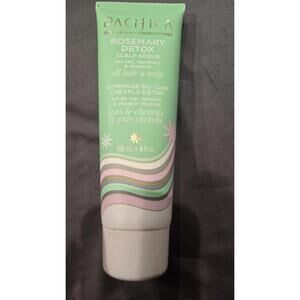 PACIFICA Rosemary Detox Scalp Scrub, Women, 4oz, White